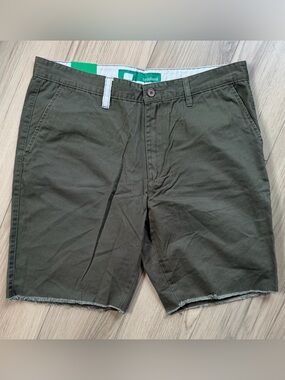 Toddland Shipwreck Olive Green Men’s Casual Shorts Pull Out Pockets Multiple Szs
